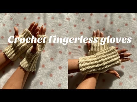 Fingerless gloves - Peculiar’s Crochet