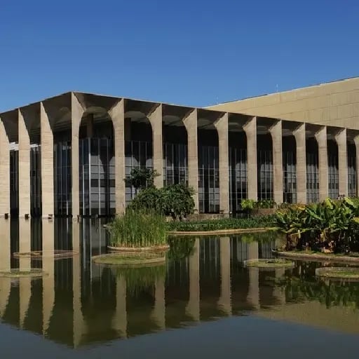 Palacio Itamaraty - Oscar Niemeyer (1970)