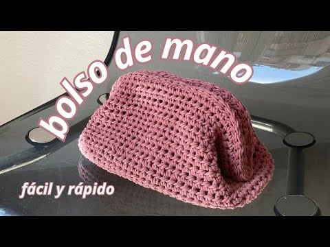 Bolso de Ganchillo Fácil con Cierre Oculto - Adriana