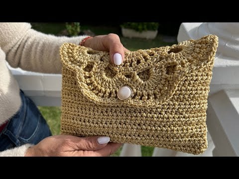 Cartera/ Bolso a ganchillo 💕 - Teje con Inma 🪡