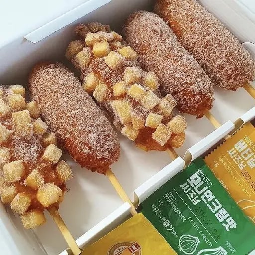 Korean corn dogs