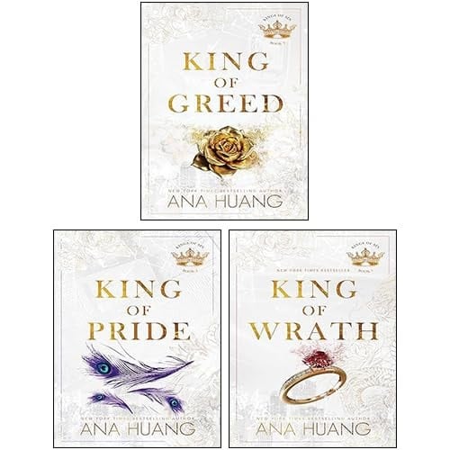 Kings of Sin Series 3 Books Collection Set By Ana Huang (King of Wrath, King of Pride, King of Greed) - Ana Huang · 2023