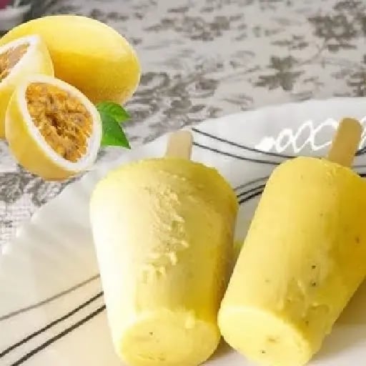 Helado de maracuyá