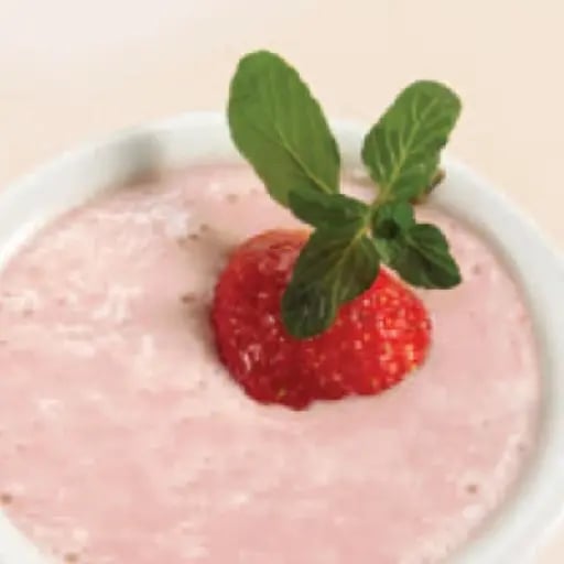 Mousse de fresa