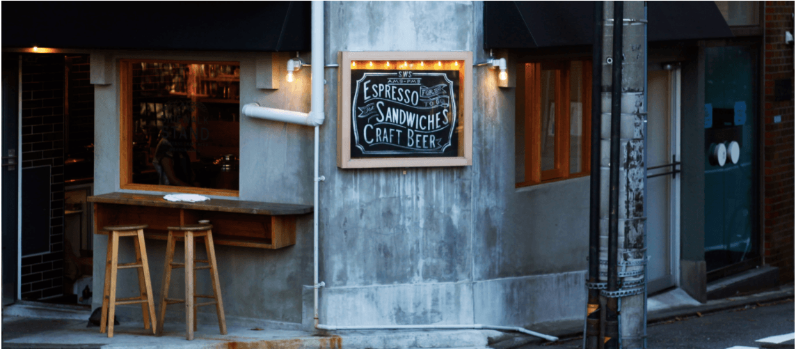 Sidewalk Stand