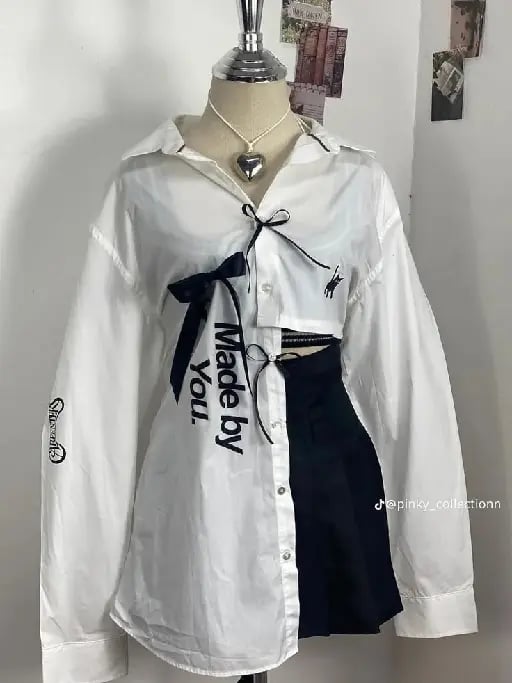 Cropped shirt