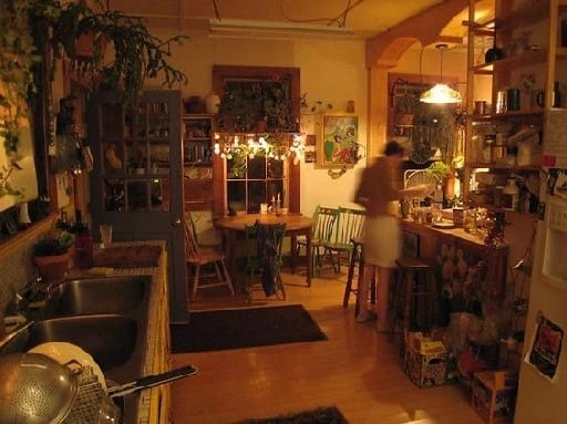 small, warm lighting