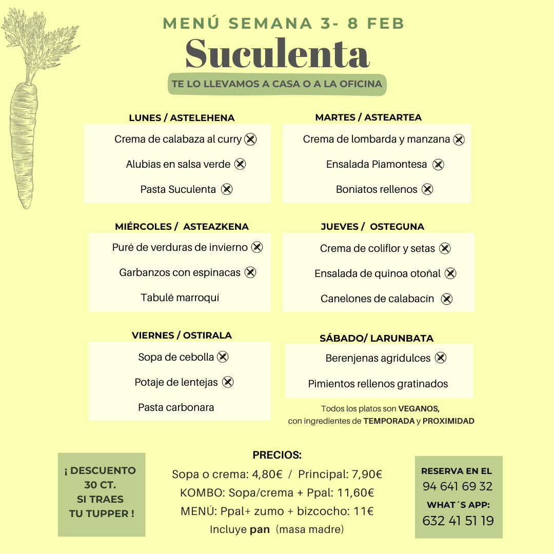 Suculenta – Tienda de alimentación