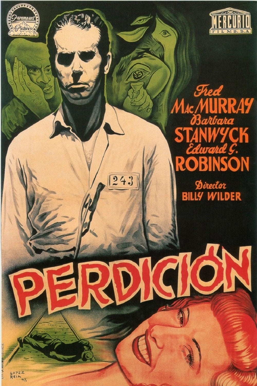 Perdición - Billy Wilder · 1944