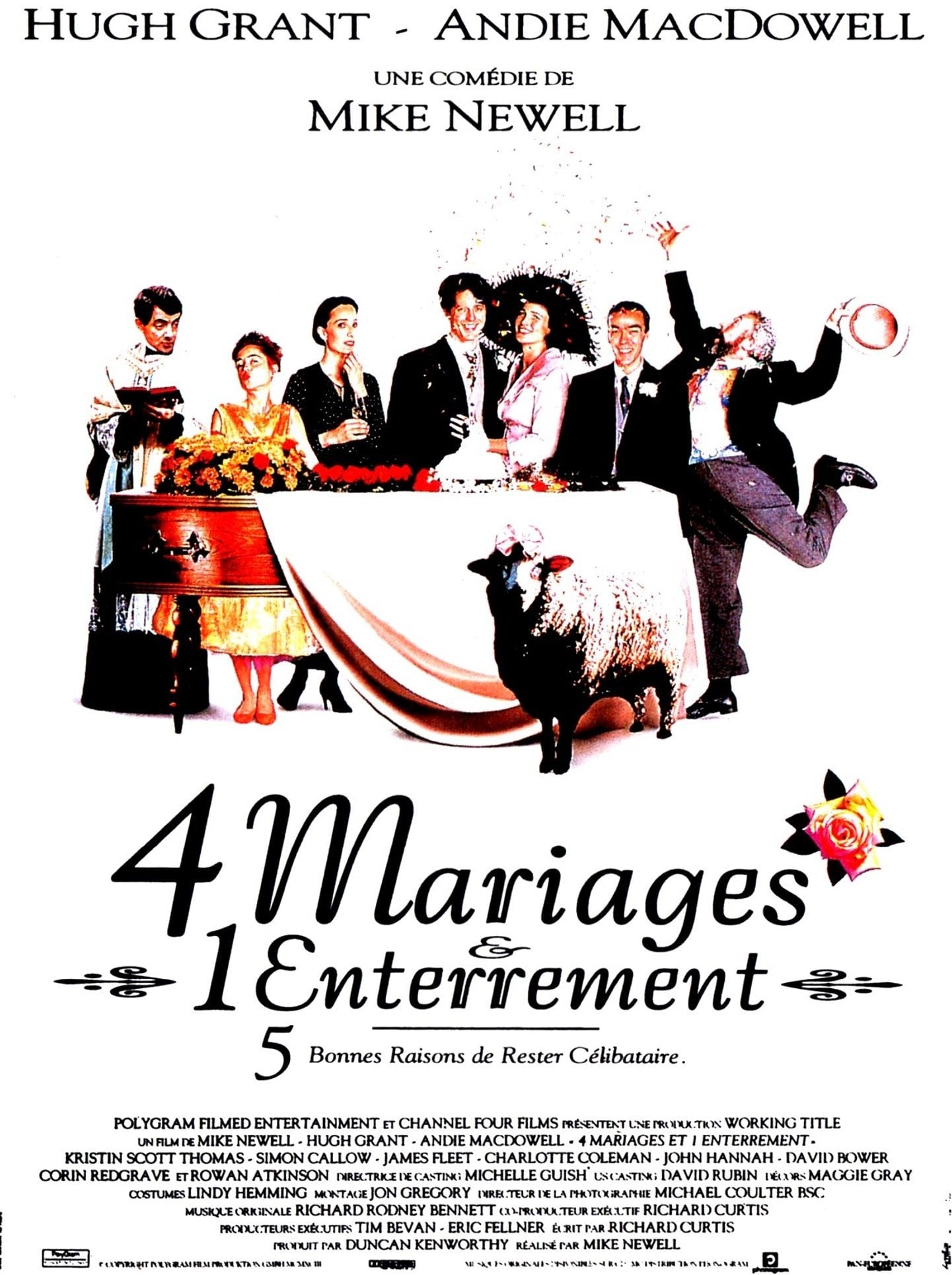 Quatre Mariages et un enterrement - Mike Newell · 1994