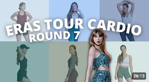Taylor Swift workout routine - Audrey Koomar- 7 rounds