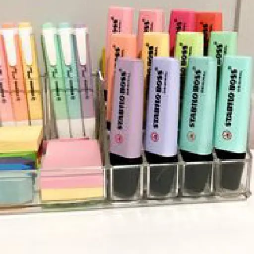 Colores - Usa lápices, marcadores o resaltados para poder entretener tu vista y memorizar más rapido