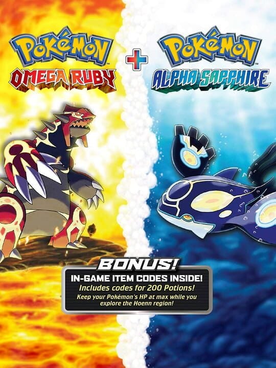 Pokémon Omega Ruby and Pokémon Alpha Sapphire Dual Pack - Remake / Nintendo 3DS