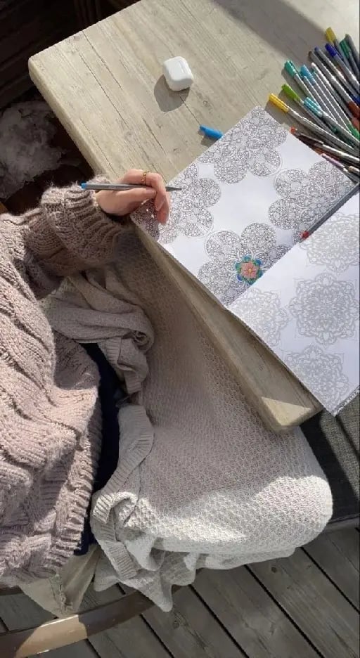 pintar mandalas
