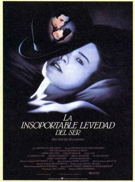 La insoportable levedad del ser - Philip Kaufman · 1988