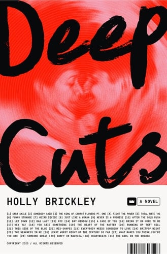 Deep Cuts A Novel - Holly Brickley · 2025