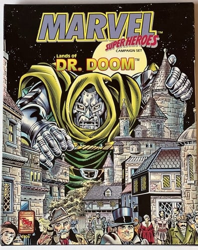 Lands of Dr Doom - Anthony Herring • 1992
