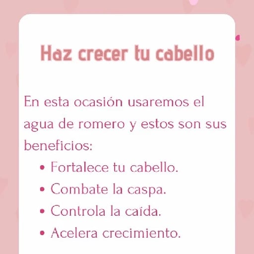Como hacer crecer tu cabello 💇🏻♀️✨️