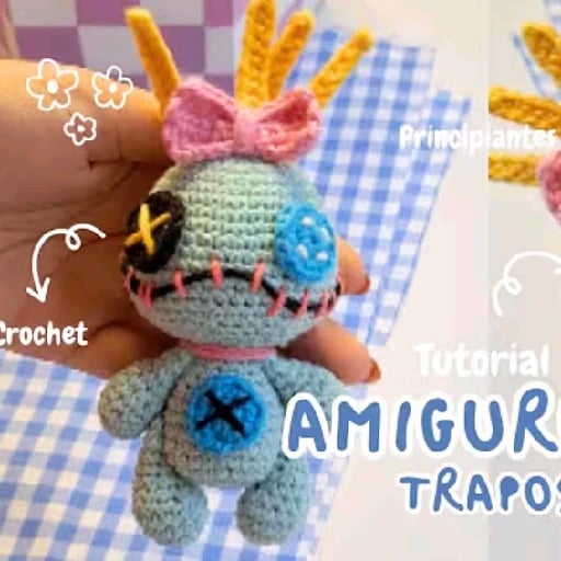 trapos (lilo y stitch) - tutorial: