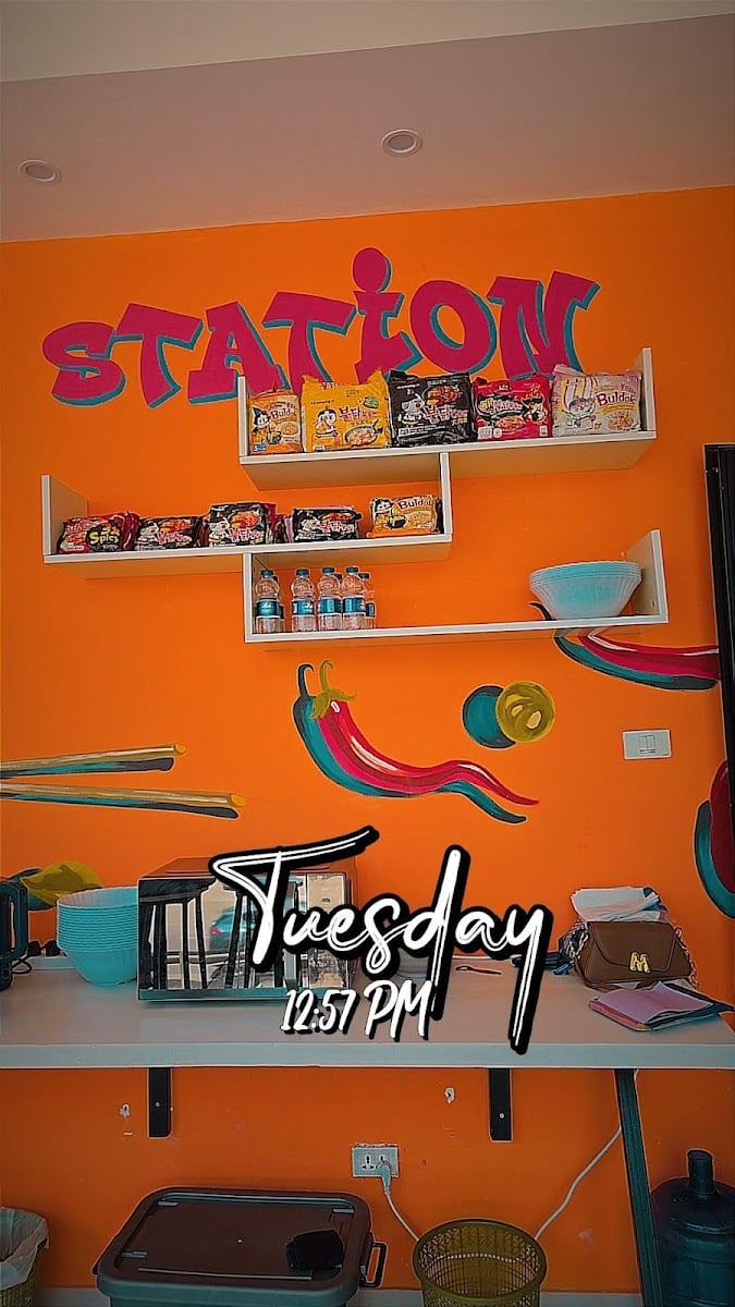 Slurp station