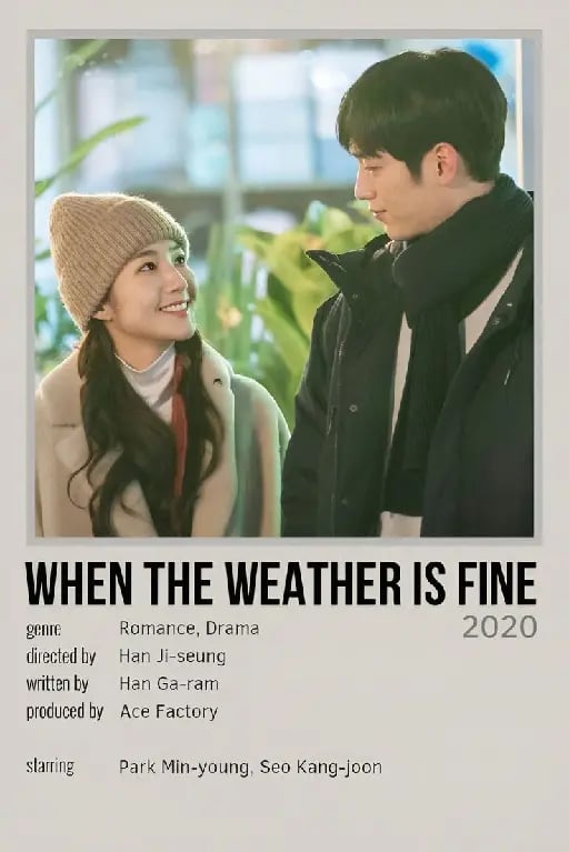 When the weather is fine
