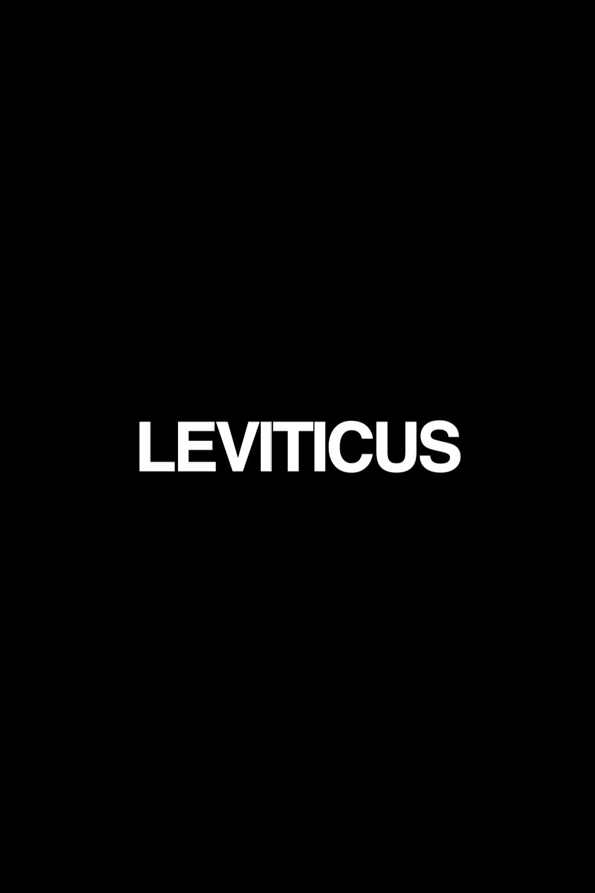 Leviticus - Adrian Chiarella · 2026