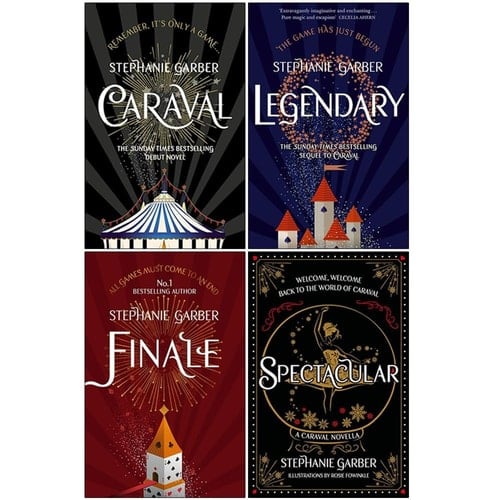 Stephanie Garber 4 Books Collection Set (Caraval, Legendary, Finale, Spectacular) - Stephanie Garber · 2025