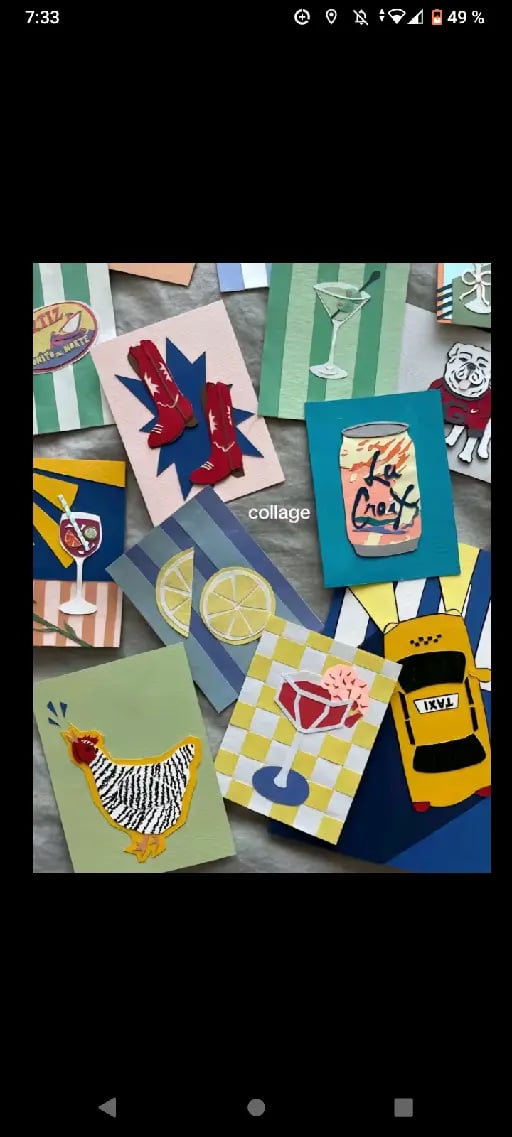 Making collages