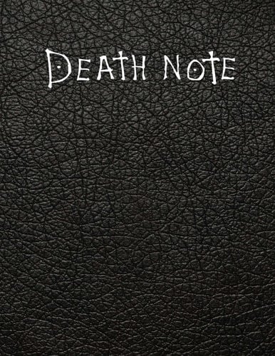 Death Note Notebook with rules: Death Note With Rules - Death Note Notebook inspired from the Death Note movie - Death Note • 2023
