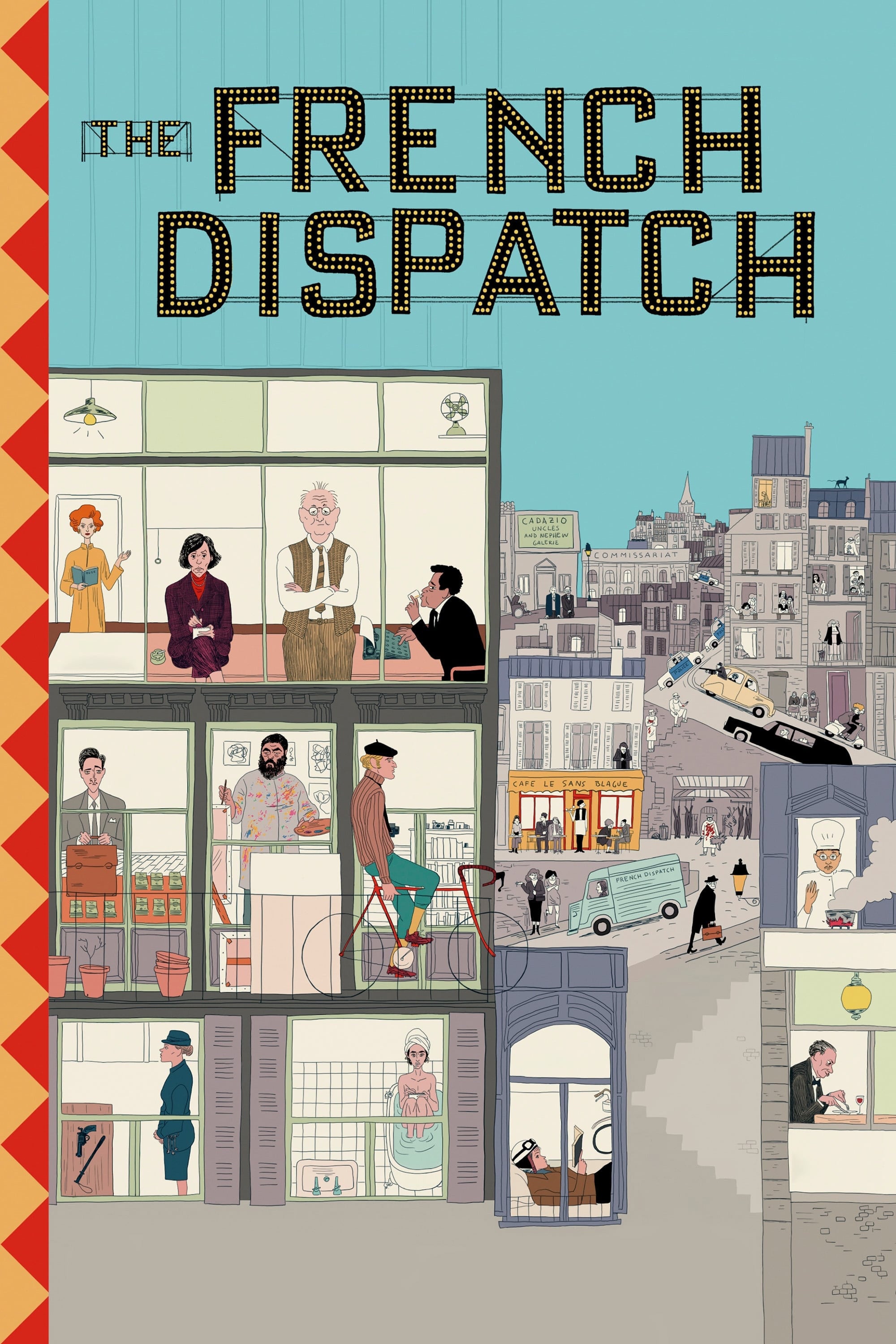The French Dispatch of the Liberty, Kansas Evening Sun - Wes Anderson · 2021