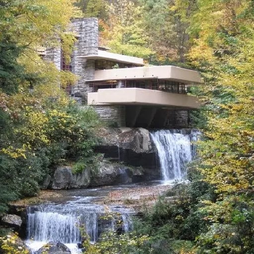 La casa de la Cascada - Frank Lloyd Wright