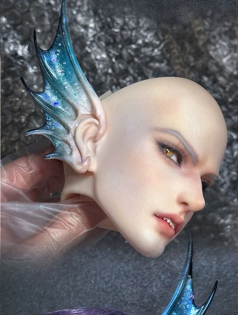 【月夜行歌】特里同海妖耳 / 樹脂配件 /