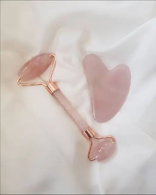 Gua sha & Jade roll - para hacerte masajes faciales