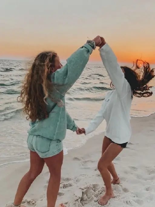 Bailar en la playa