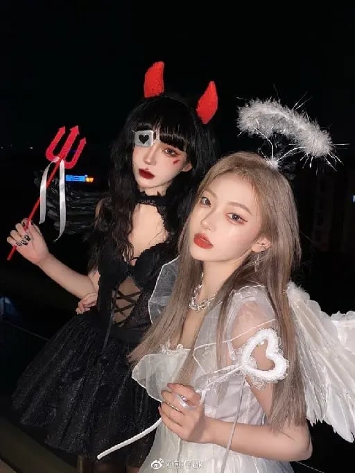 Matching outfit de Halloween