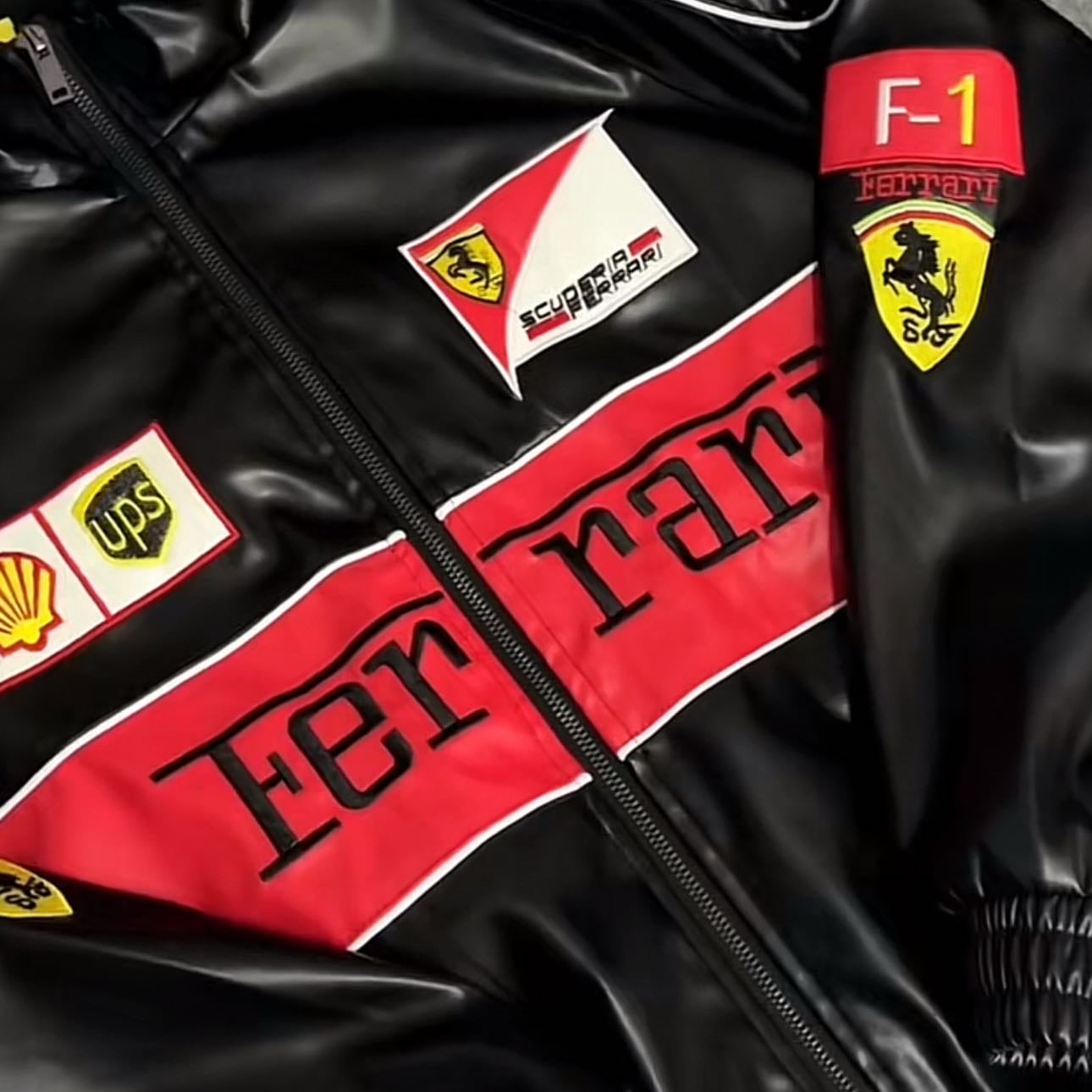 F1 Leather Jacket