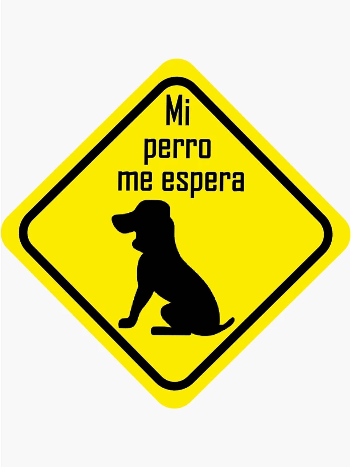 Mi mejor me espera en casa - Sticker