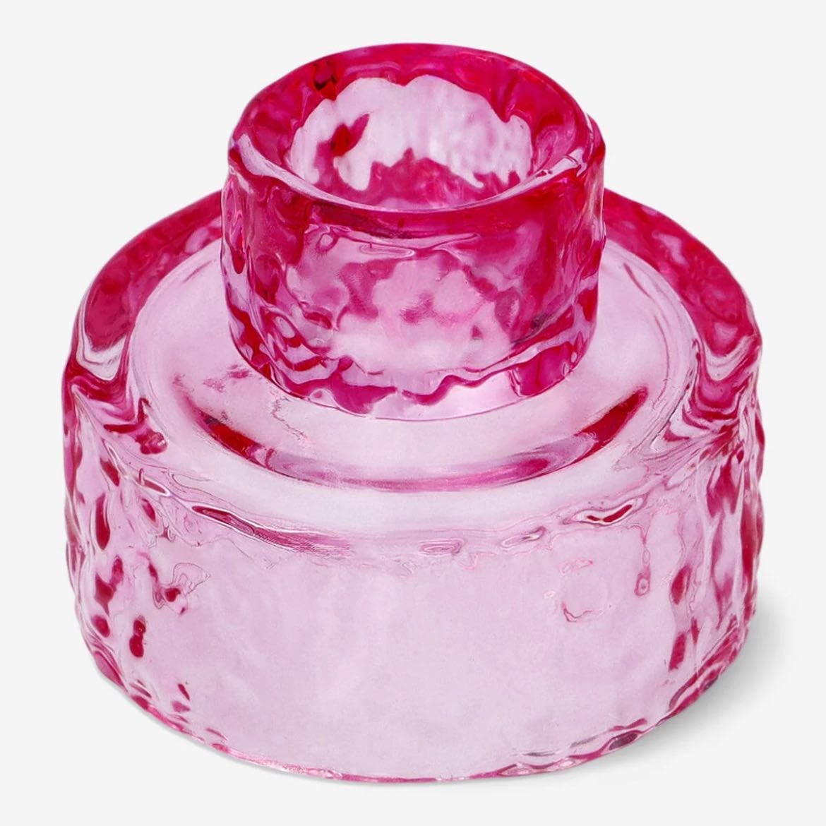 Portavelas Rosa