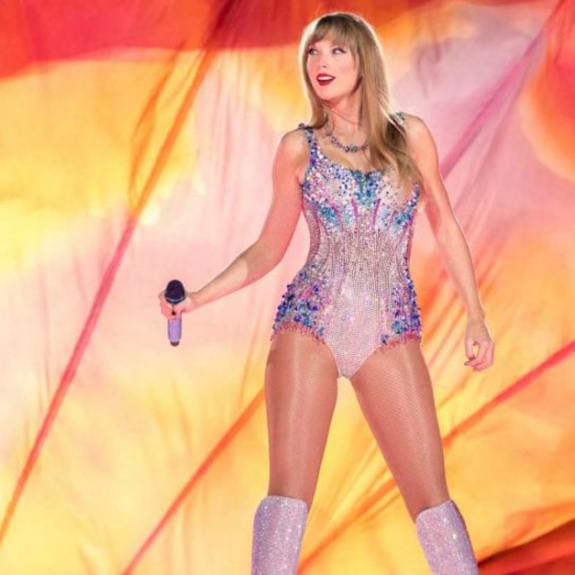 2. Pink and Blue Bodysuit
