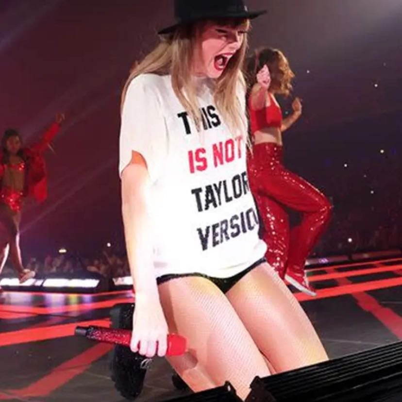 2. This is not Taylor’s version shirt