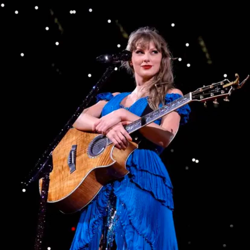 2. Blue dress