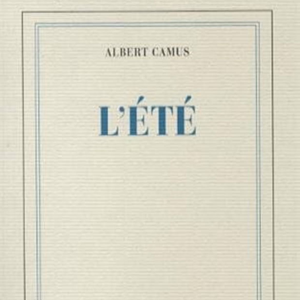 L’été - Albert Camus