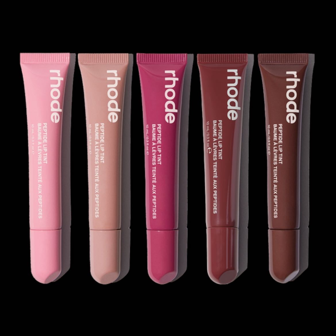peptide lip tint Rhode - couleur : warm berry brown ou crushed berry