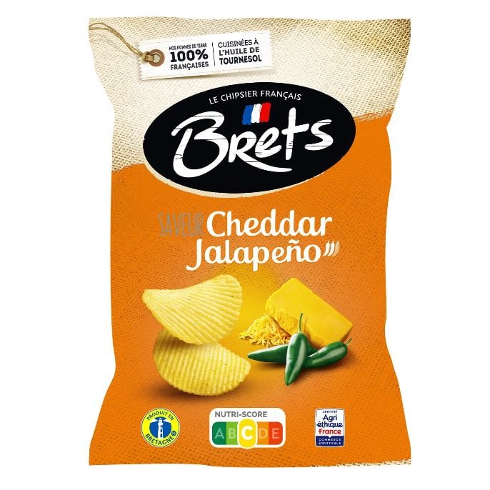 Chips brets cheddar jalpano