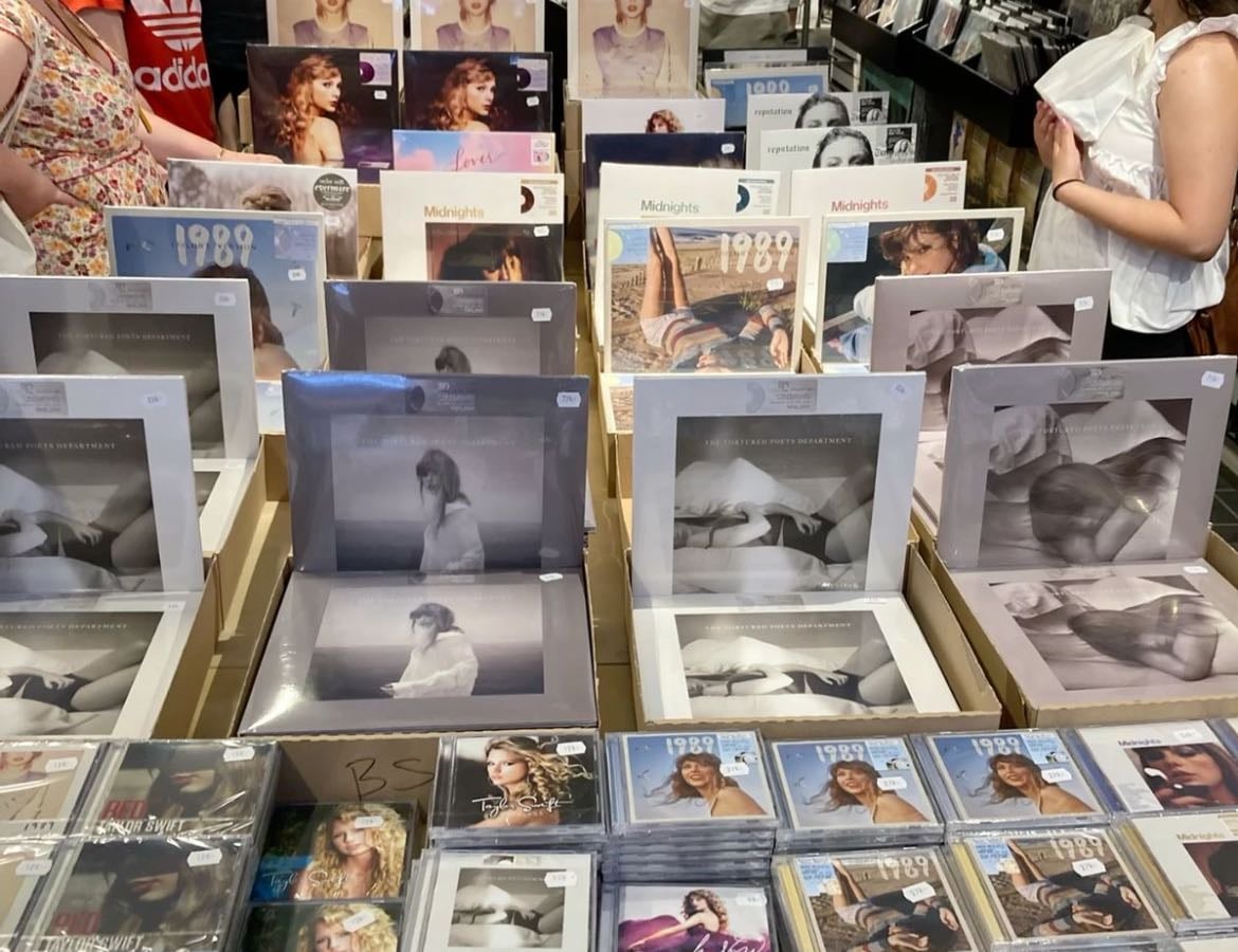 top albums Taylor Swift