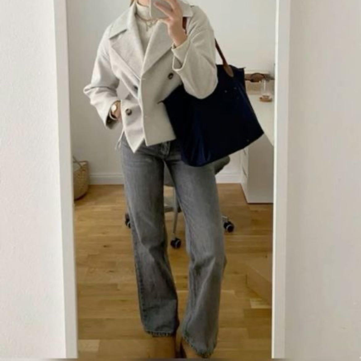 Casual chic - Este tipo de saquitos para días fríos te da un look casual y cómodo