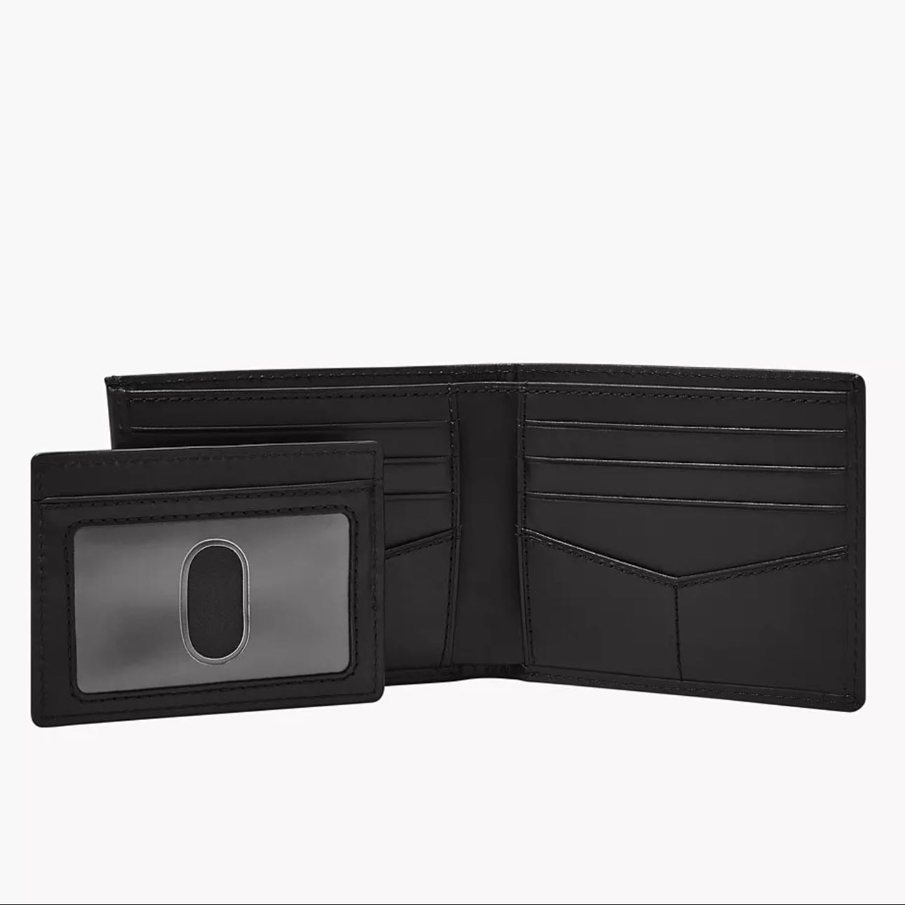 Fossil Derrick Leather RFID Sliding 2-in-1 Wallet - Super practical, beautiful and can be customized with a mini text making it more special / Super practica, bonita y se puede personalizar con un mini texto haciéndolo mas especial