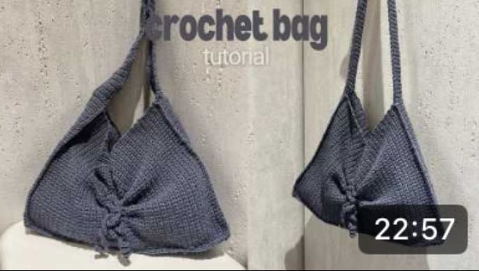 Crochet shoulder bag - Kenikse crochet