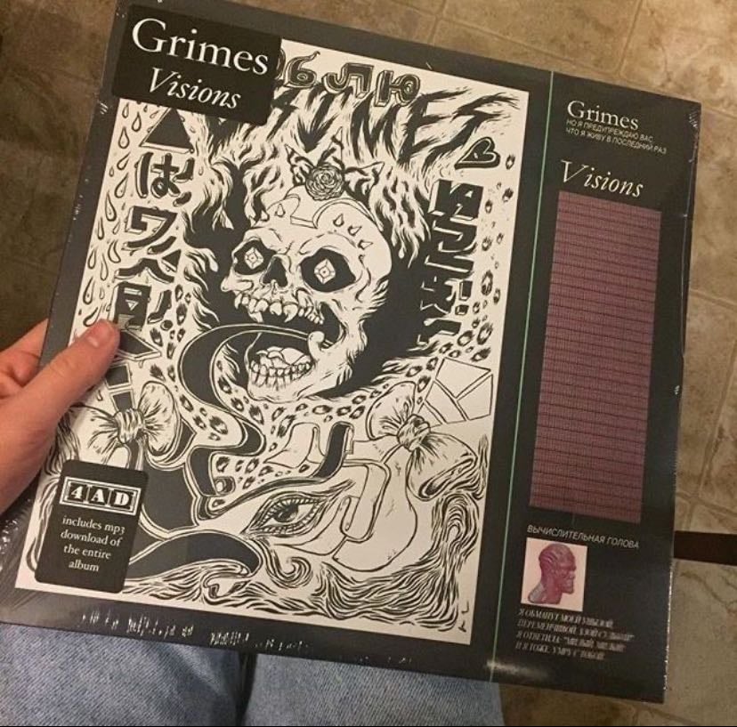 Grimes Visions Vinyl