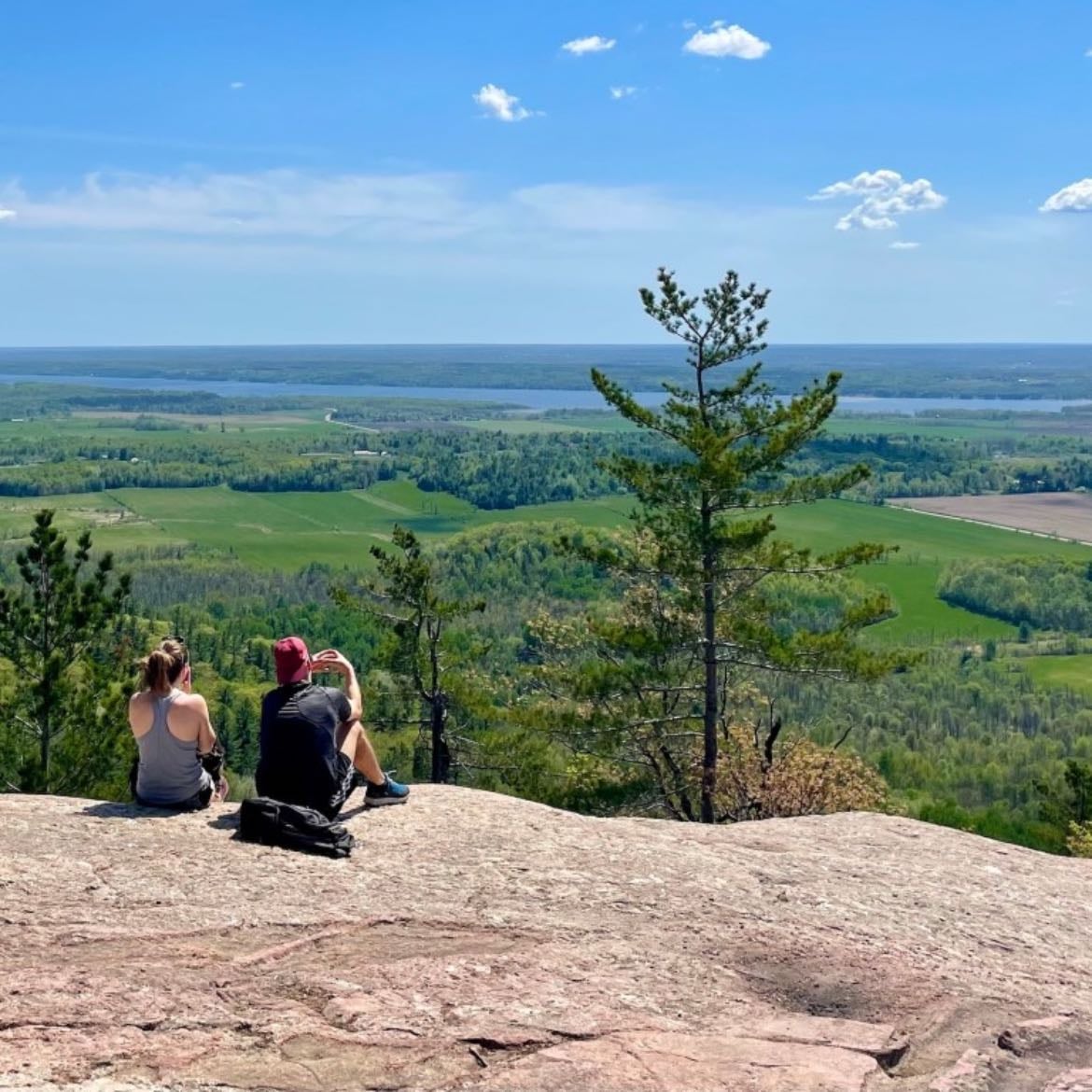 hiking at gatineau park